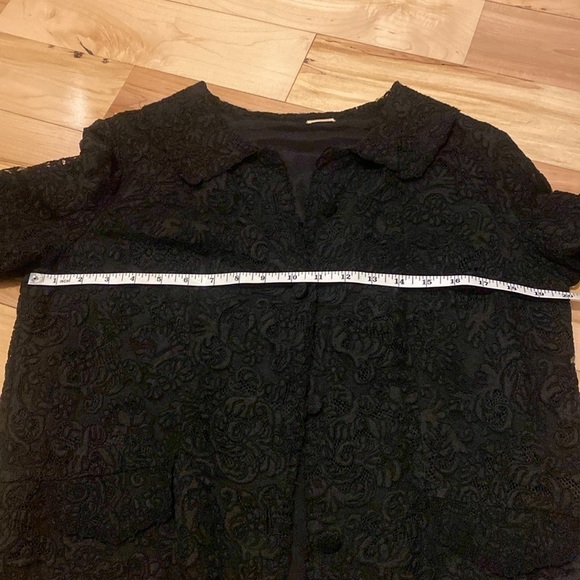 Gorgeous Black Lace Vintage blazer France - Picture 8 of 9